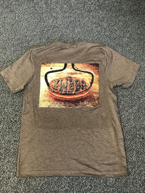 knotty wood brown tees back
