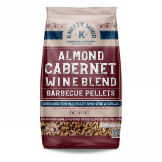 Almond Cabernet Wine Wood BBQ Smoker Pellets