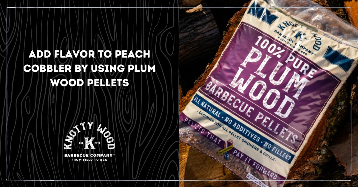 Plum wood pellets