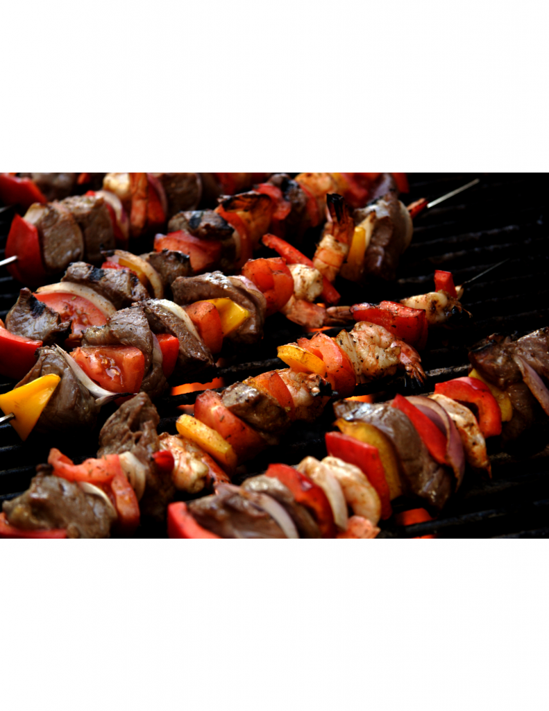 TriTip KabobsPellet Grill Knotty Wood Barbecue Company