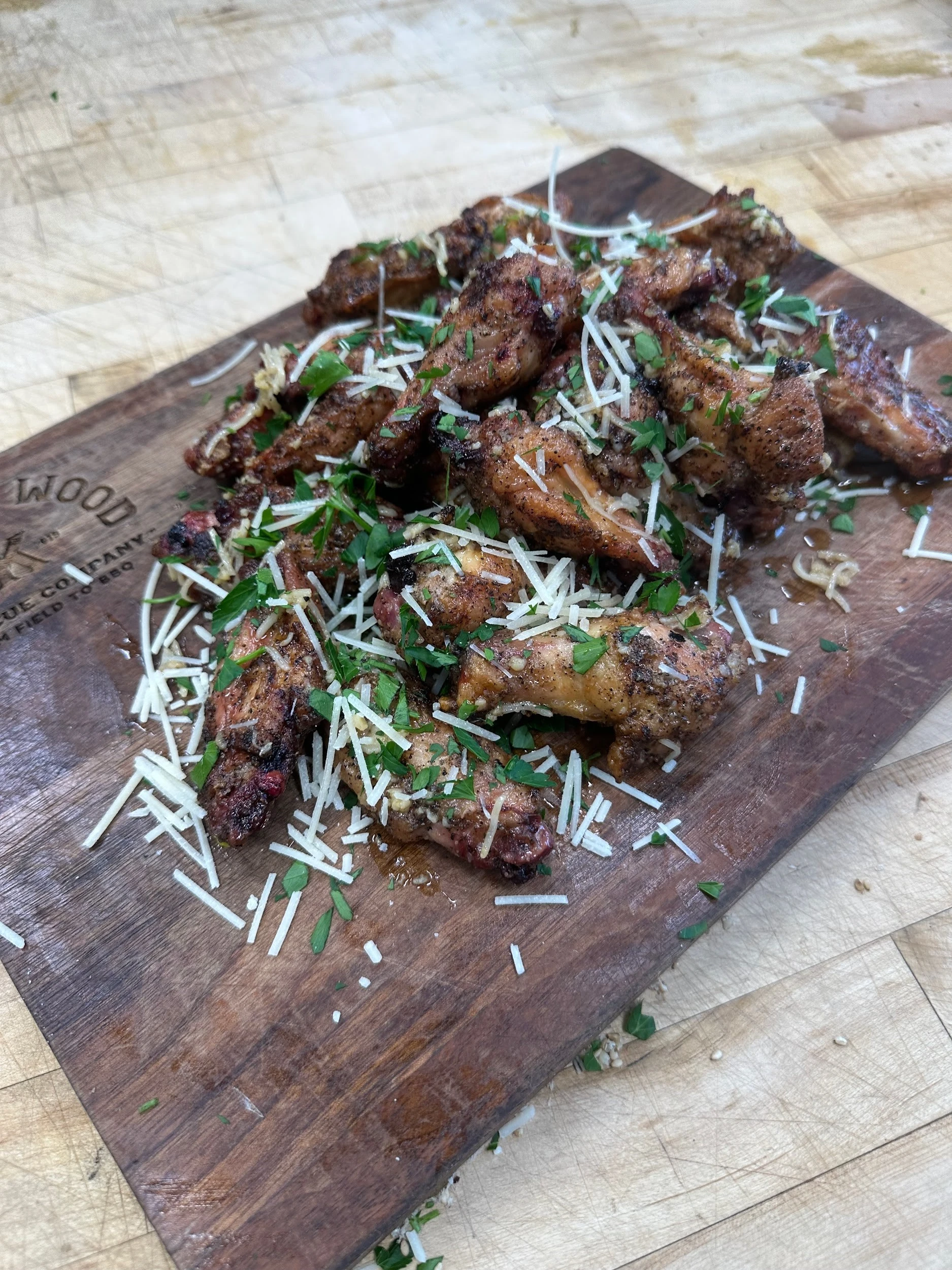 garlic parmesan wings