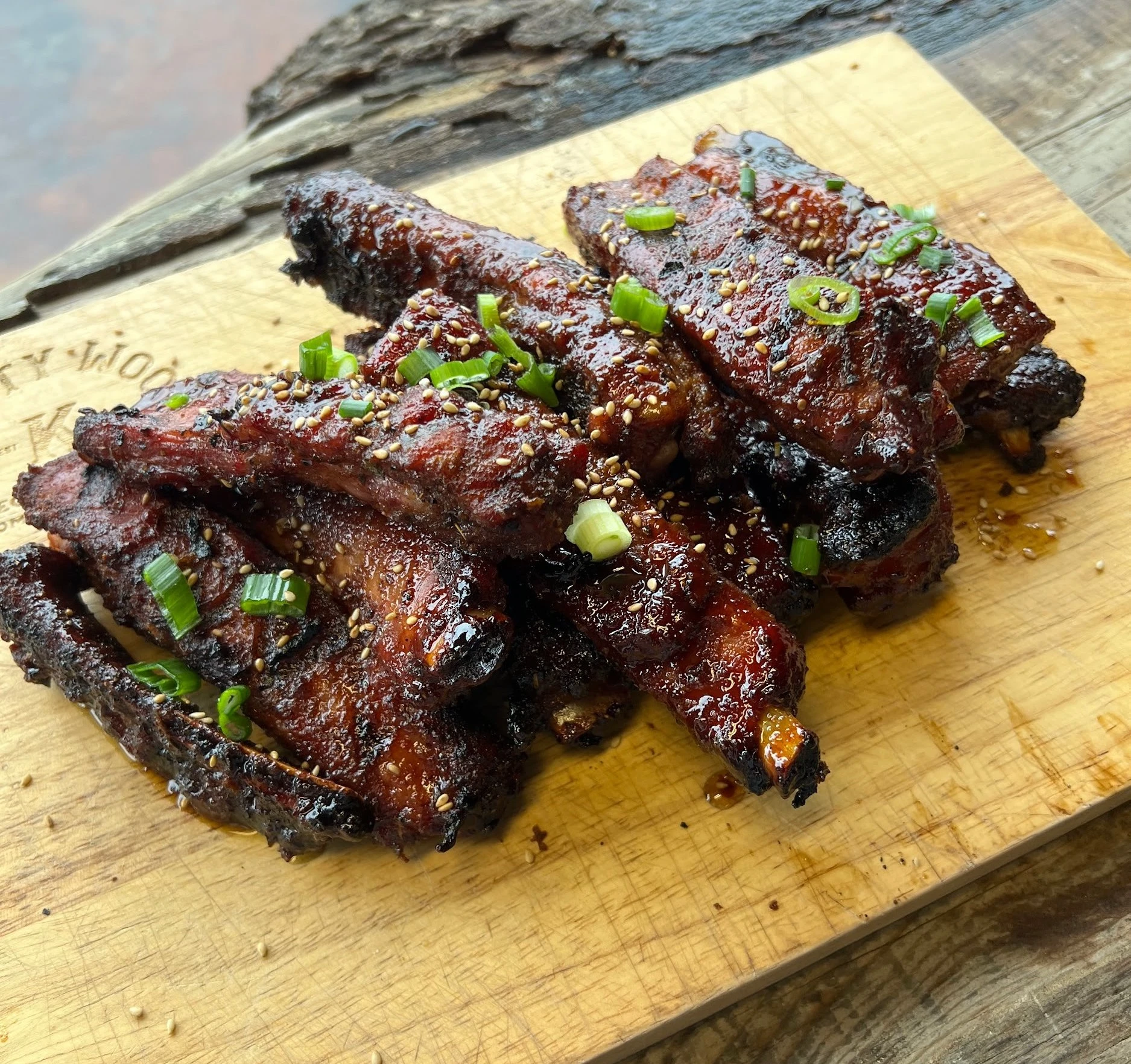 sticky sweet party ribs