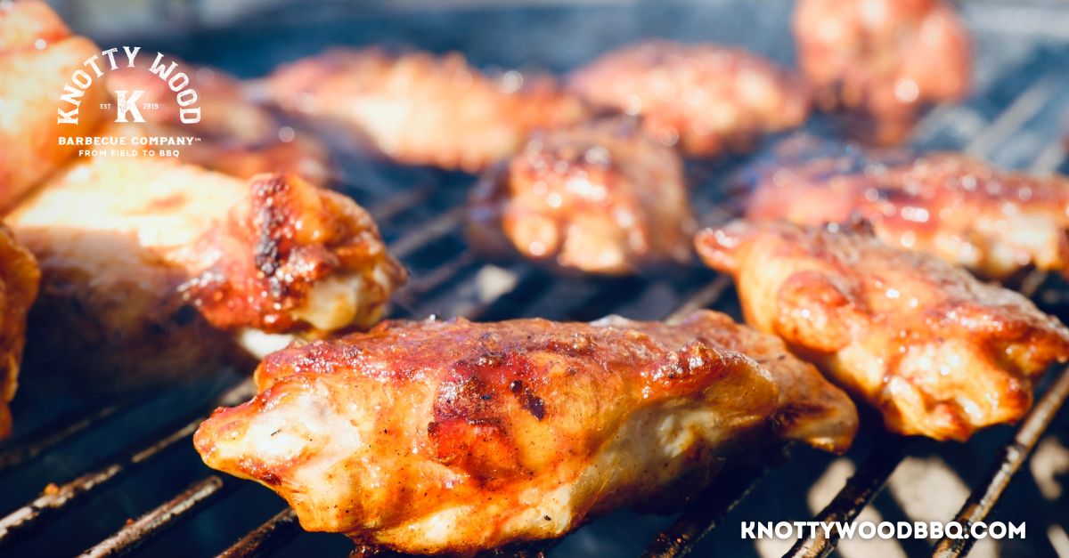 knotty wood chicken drumsticks